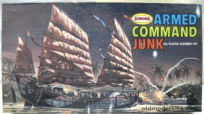 Aurora 1/68 Armed Command Junk (Vietnam War Era), 437-250 plastic model kit